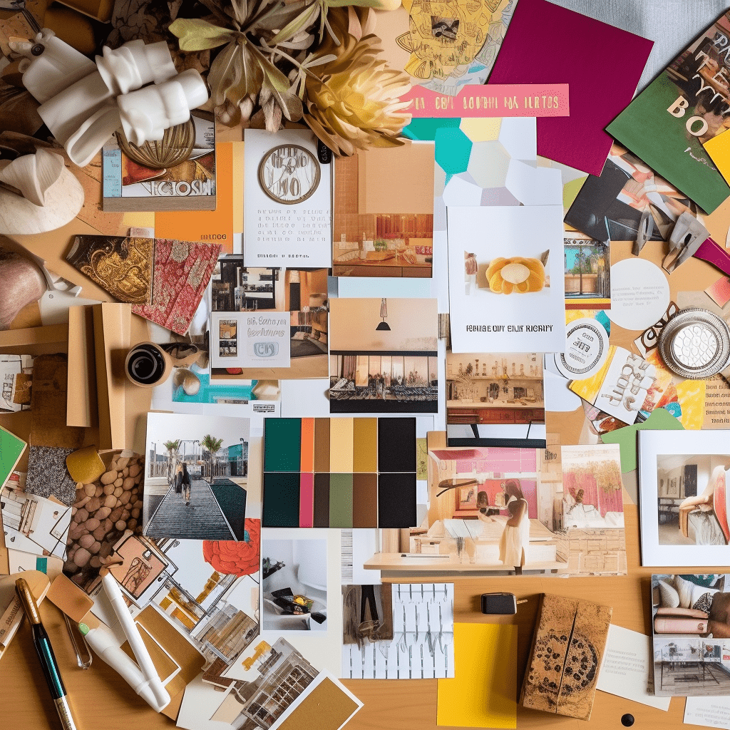 Materials for Creating a Vision Board