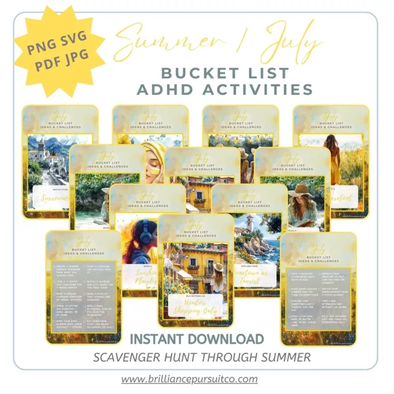 July bucket list activities for adults and kids summer bucket list