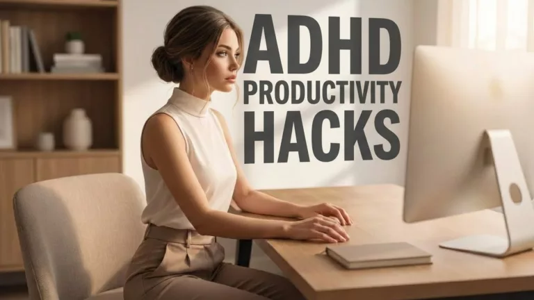 ADHD Productivity Hacks for Adults