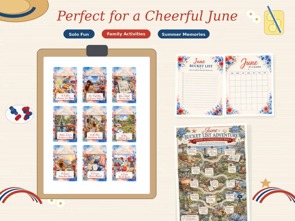 Perfect June bucket list ideas adventures